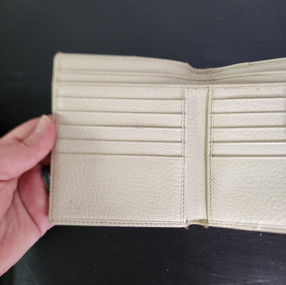 Gucci Compact Princy Wallet with Sherry Line Ribbon Bow GG Monogram Canvas - Picture 13 of 16